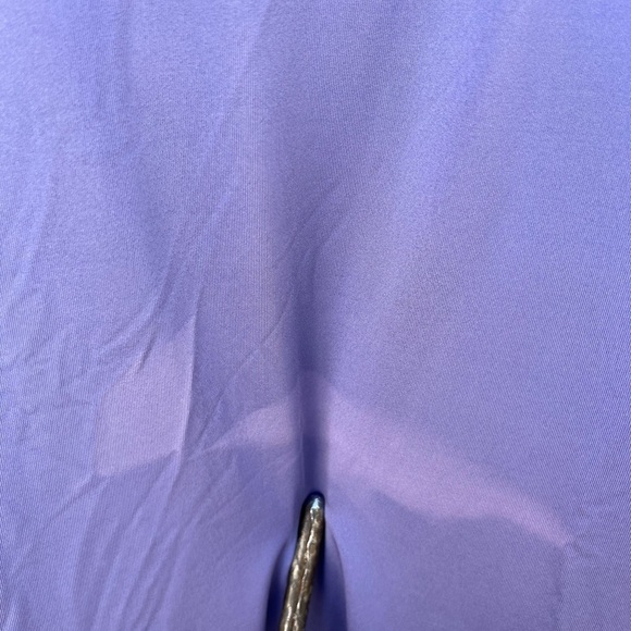 Men's Greyson Polo Shirt Purple Solid XL Stretch Light Breath Golf STAIN Active - Picture 6 of 12